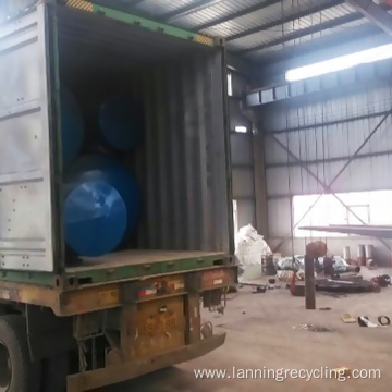 lanning small plastic pyrolysis machine